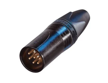 Neutrik NC6MXX-B XLR 6-pin male cable connector