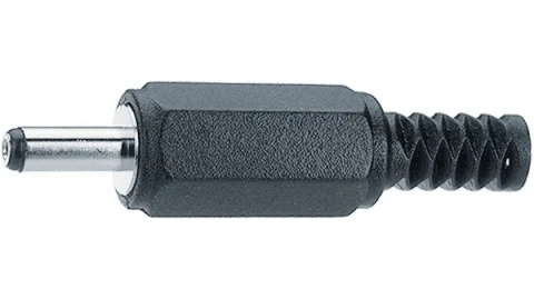 Fiche d’alimentation 2,1 mm / 5,5 mm, Distrelec 10667